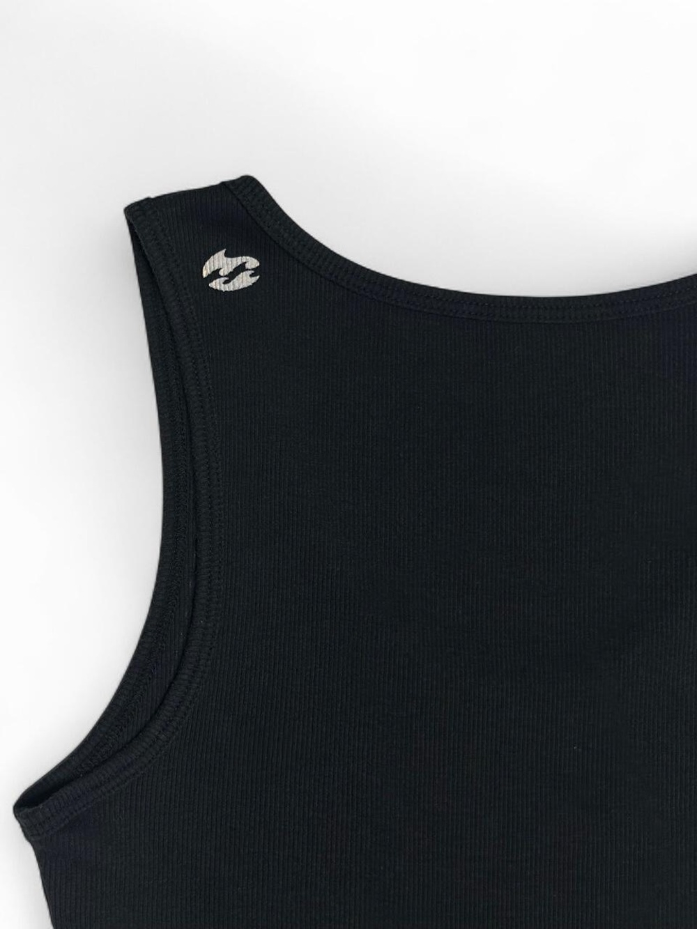 Y2K 2000s Billabong Reflective Logo Black Tank Top - Picture 5 of 7